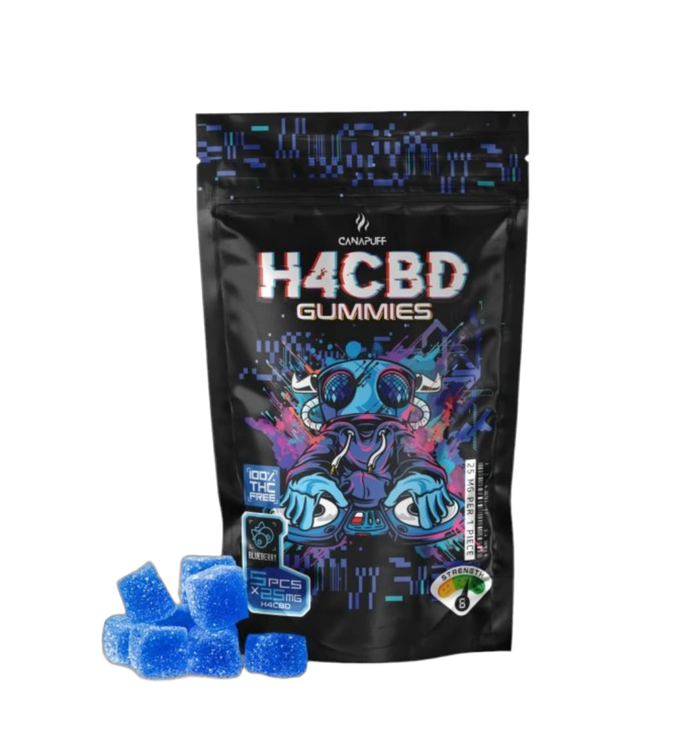 H4CBD Gummies Blueberry