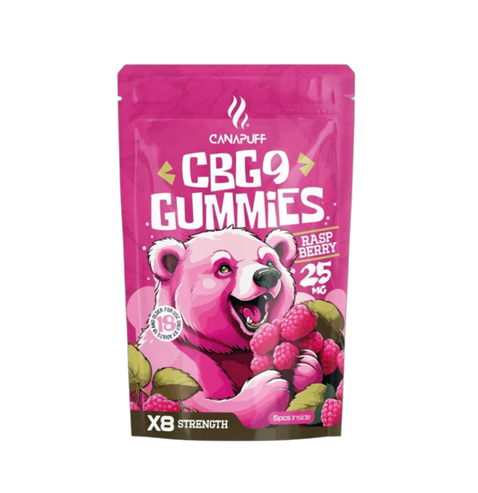 CBG9 Gummies Raspberry