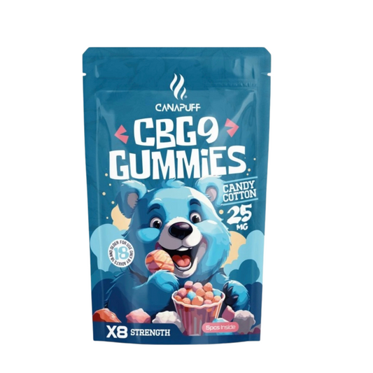 CBG9 Gummies Cotton Candy
